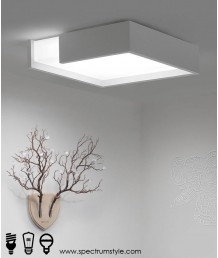 天花燈 - 可遙控調光調色合金LED天花燈 時尚輕巧 簡潔優美