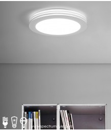 天花燈 - 可遙控調光調色合金LED天花燈 時尚輕巧 簡潔優美