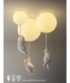 天花燈 - 小熊氣球天花燈 可愛有型 兒童最愛
