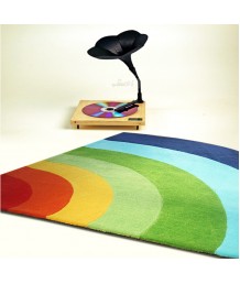 兒童地毯 - 彩虹地毯 色彩斑斕 開心天地 每平方呎$100 歡迎訂造