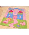 兒童地毯 - 公主城堡地毯 可愛活潑 色彩鮮艷 每平方呎$100 歡迎訂造