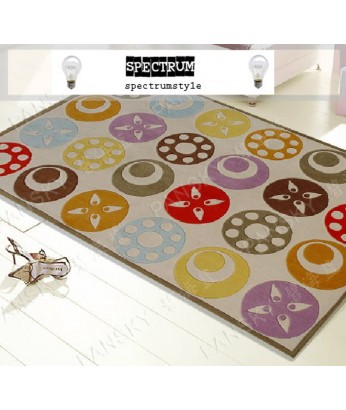 兒童地毯 - 五彩繽紛圖案地毯 可愛活潑 色彩鮮艷 每平方呎$100 歡迎訂造
