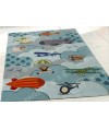 兒童地毯 - 雲中飛行地毯 可愛活潑 色彩鮮艷 每平方呎$100 歡迎訂造