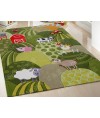 兒童地毯 - 綠色農場地毯 可愛活潑 色彩鮮艷 每平方呎$100 歡迎訂造
