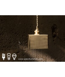 吊燈 - 懷舊黃銅吊燈 潮人型燈 簡單優雅 