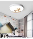 天花燈 - 簡約木馬LED天花燈 優美簡單 節能之選 附遙控控制光度及顏色