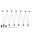 吊燈 - 現代水泥接軌吊燈 創意無限 潮人型燈