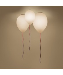 天花燈 - 氣球升空玻璃吊燈 童話世界 型燈之最 