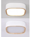 天花燈 - 現代木材吸頂燈 優美簡單 品味之選