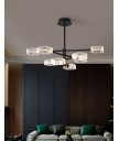 吊燈 - 現代幾何LED吊燈 簡潔優美 型人首選 