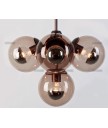 吊燈 - 多邊型玻璃球DNA吊燈 設計獨特 匠心獨韻 
