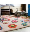 兒童地毯 - 花花地毯 可愛活潑 色彩鮮艷