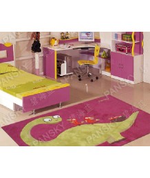 兒童地毯 - 小恐龍地毯 可愛活潑 色彩鮮艷 每平方呎$100 歡迎訂造