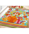 兒童地毯 - 小花貓花花地毯 可愛活潑 色彩鮮艷 每平方呎$100 歡迎訂造