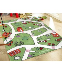 兒童地毯 - 卡通城地毯 可愛活潑 色彩鮮艷 每平方呎$100 歡迎訂造