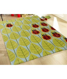 兒童地毯 - 甲蟲樂園地毯 可愛活潑 色彩鮮艷 每平方呎$100 歡迎訂造
