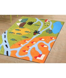 兒童地毯 - 花園地毯 春意盎盎 開心快樂 每平方呎$100 歡迎訂造