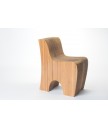 設計師椅 - 牛皮紙摺疊靠背長椅 設計獨特 環保達人必購