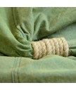豆豆袋 - 法國Lazy Bag 麻繩手提梨形懶人豆袋
