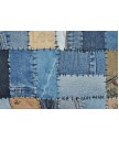 地毯 - 印度名牌Sharde舊牛仔褲拼接手工地毯 經典製作 收藏絕品