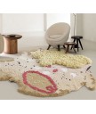 地毯 - 不規則經典花園圖案地毯 時尚有型 部屋必備