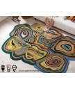 地毯 - 印度製新西蘭羊毛藝術圖案地毯 時尚有型 潮人首選