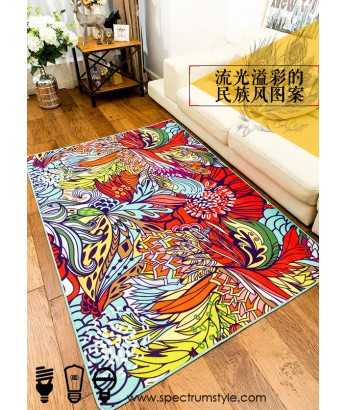 地毯 - 藝術圖案數碼印刷地毯 時尚有型 潮人首選 