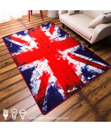 地毯 - 英國米字旗數碼印刷地毯 時尚有型 潮人首選 