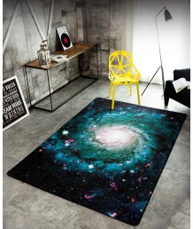 地毯 - 星際圖案數碼印刷地毯 時尚有型 潮人首選 