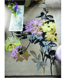 地毯 - 歐式花朵圖案地毯 經典時尚 豪宅必備 歡迎訂造