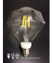 燈膽 - 鑽石LED filament燈膽Edison Light Bulb 經典款式 全城獨家