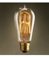 燈膽 - 復古愛迪生ST58繞絲拉尾燈膽Edison Light Bulb 經典款式 潮人首選