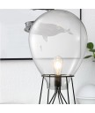 座地燈 - 現代玻璃氣球座地燈 優美典雅 品味之選 
