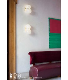 壁燈 - 經典玻璃葫蘆壁燈 潮人型燈 設計獨特 