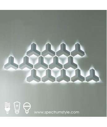 壁燈 -  現代LED壁燈 潮人型燈 自由組合 